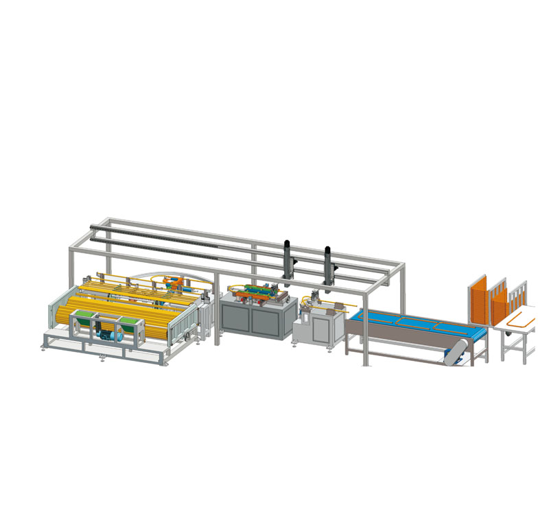 兰州圆管梯前后、后脚自动生产线